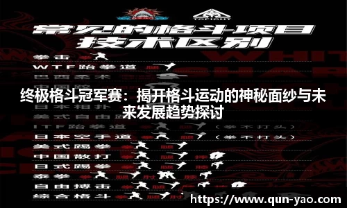 终极格斗冠军赛:揭开格斗运动的神秘面纱与未来发展趋势探讨